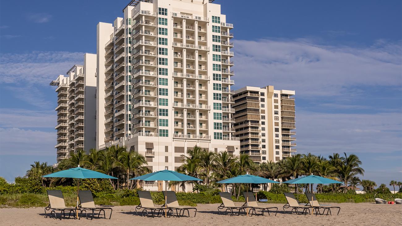 Exterior from Beach